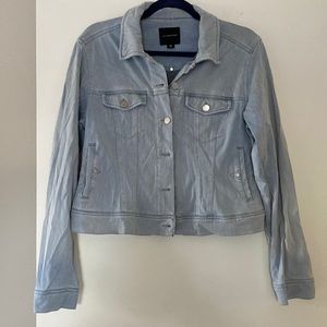Liverpool Crop jean jacket